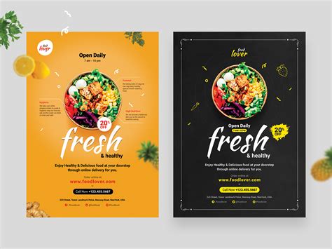 Food Flyer Template Free