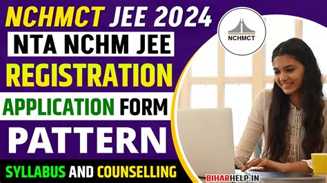 NCHMCT JEE 2024 NTA NCHM JEE Registration Started Apply Online Now