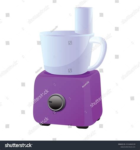 Food Mixer Icon Cartoon Vector Kitchen Stock Vector Royalty Free