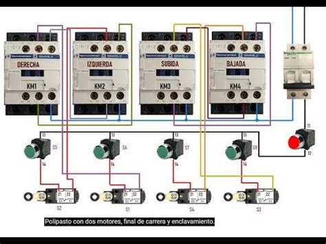 Diagrama Eléctrico De Un Polipasto Polipasto Combinación