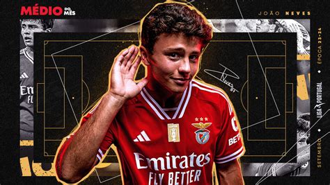 Benfica João Neves Meilleur Milieu Liga Bwin Sl Benfica