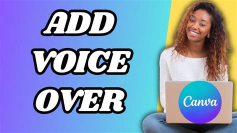 How To Add Voiceover In Canva Video Tutorial Youtube