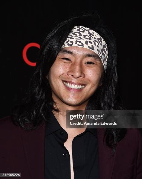 Actor Justin Chon Arrives At The Premiere Of Wonder Visions Seoul