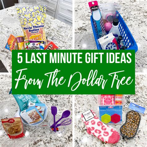 5 Last Minute Dollar Tree Gift Ideas - Passion For Savings