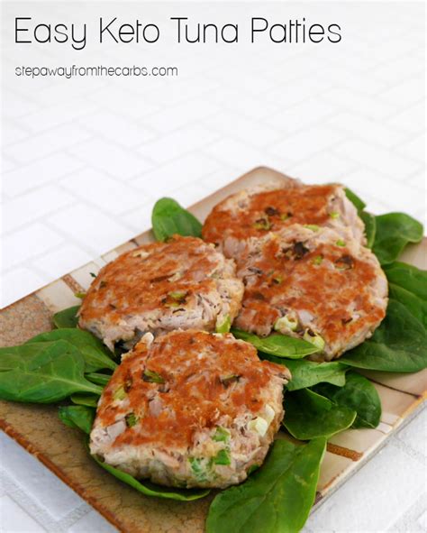 Easy Keto Tuna Patties - Step Away From The Carbs