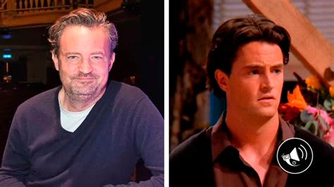 Muere Matthew Perry Actor De Chandler Bing En Friends Alerta Geek