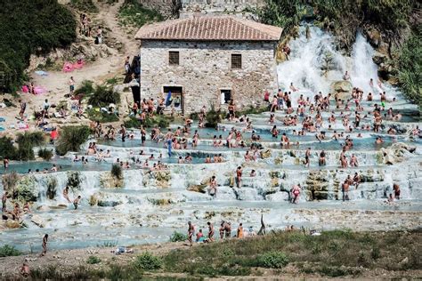 Cascate Del Mulino Hot Springs, Italy - HotSprings.co