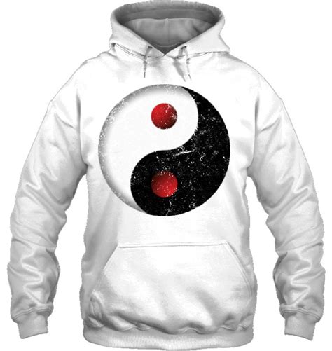 Yin Yang Clothes Clothing Tops Design Ying X Vintage Pullover T Shirts