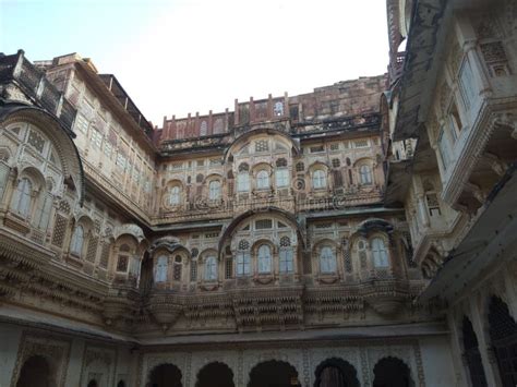 Jodhpur fort stock photo. Image of architecture, interior - 126208256