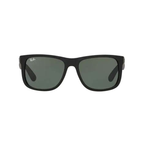 Óculos de Sol Ray Ban Justin RB4165L Masculino Preto Fosco