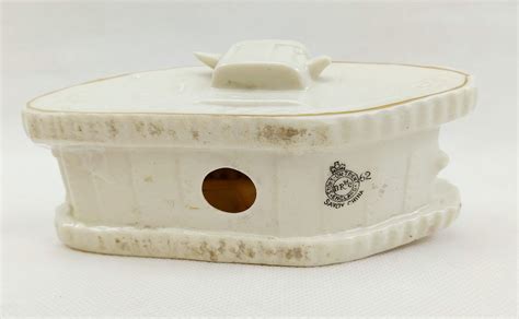 Savoy China Ww1 Blackpool Crested China Tank Hms Donner Blitzen Sally