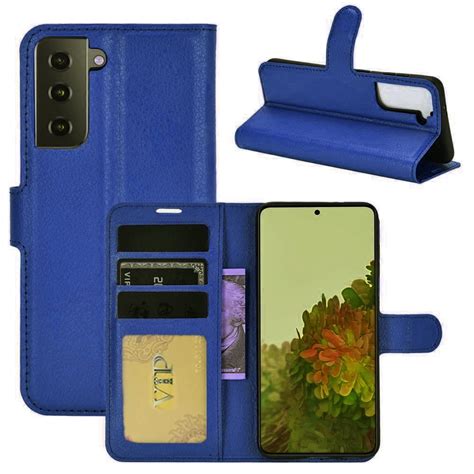 [pst] Samsung Galaxy S21 Plus 5g 6 7 Case Leather Magnetic Card Slot Wallet Folio Flip Case