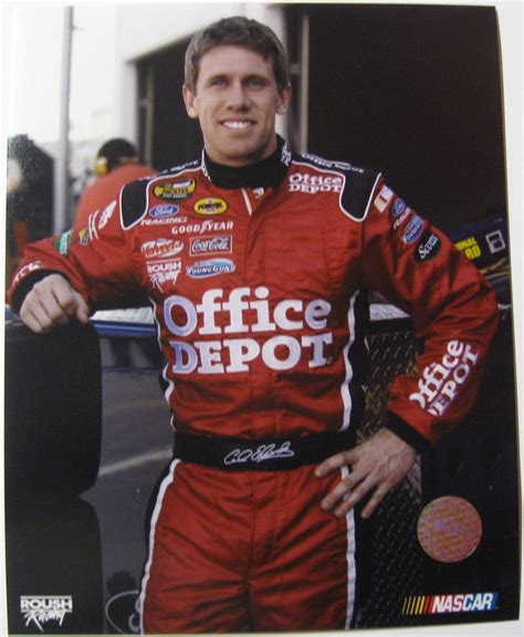 Carl Edwards 2005 #99 Office Depot 8 X 10 Photo