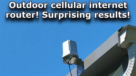 Outdoor Cellular Internet Router Shocking Results 752 Youtube