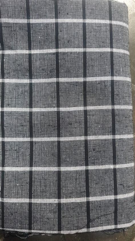 Check Stripes Grey Cotton Check Fabric At Rs 40 Meter In Erode ID