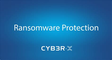 Ransomware Protection Cyb3r X Edr Managed Threat Response