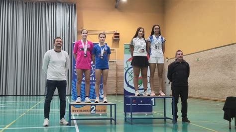 La Cantera Del B Dminton Soriano No Defrauda En El Torneo De Casa