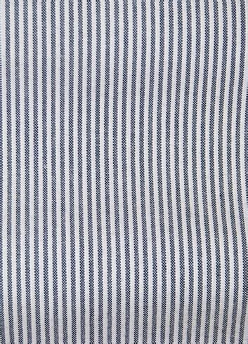 Laguna Navy Ticking Fabric | Outdoor Fabric by the Yard