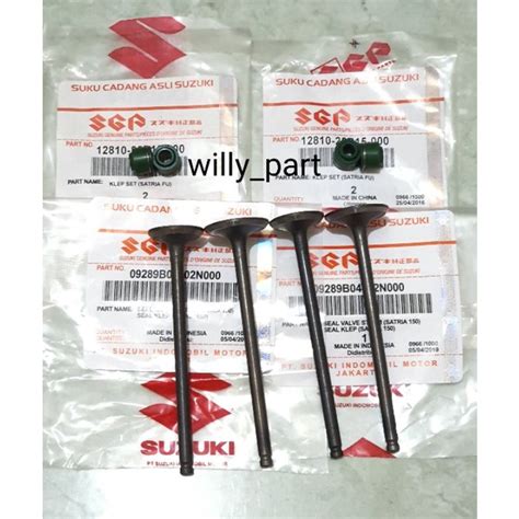 Umbrella Valve Valve Seal Set Satria Fu Carburetor Original Quality