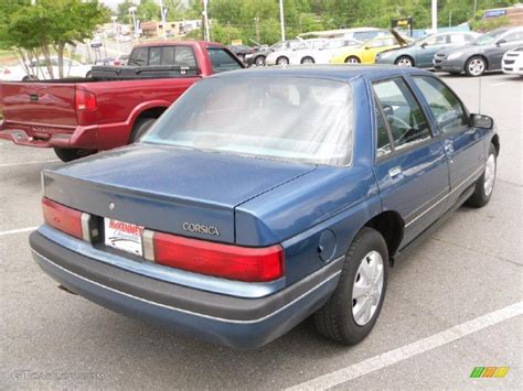 Blue Metallic Chevrolet Corsica Sedan Photo