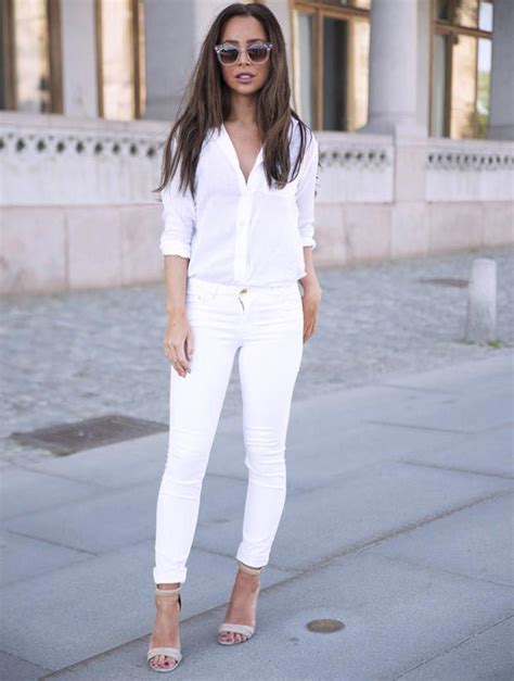 white on white outfit ideas - Nakita Phipps