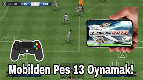 Mobilden Pes Oynamak Youtube