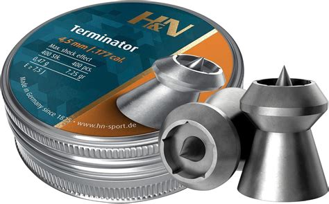 Haendler Natermann Terminator Hollowpoint Airgun Pellets Caliber