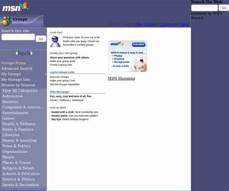 Whatever Happened To Msn Groups Nostalgasm