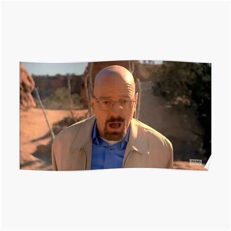 "walter white falling meme" Poster for Sale by kamilesz | Redbubble