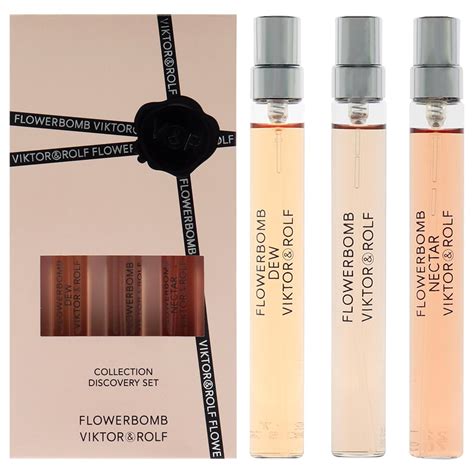 Viktor And Rolf Flowerbomb Travel Set Dew Edp Spray