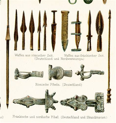 Metal Age Bronze And Iron Age Weapons And By Eleanorsvintage