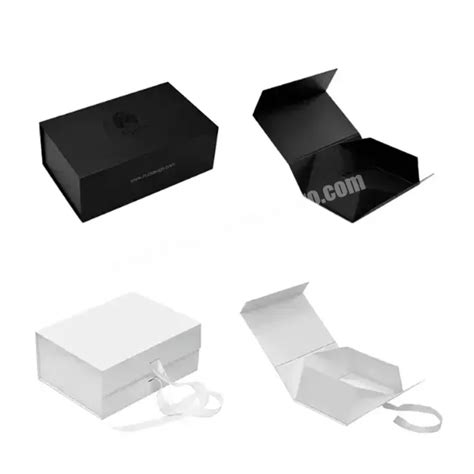 Custom Folding Paper Luxury Magnetic With Magnet Closure Gift Box Buy