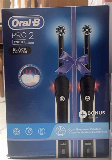 Oral B Pro Rechargeable Dual Electric Toothbrush Beauty