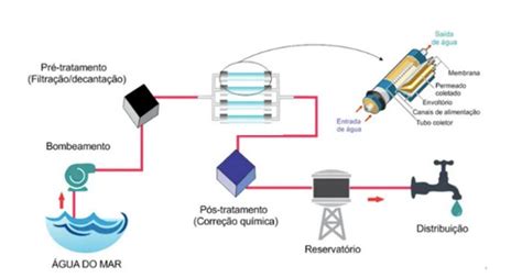 Dessalinização da água do mar para combate à escassez Flush Engenharia