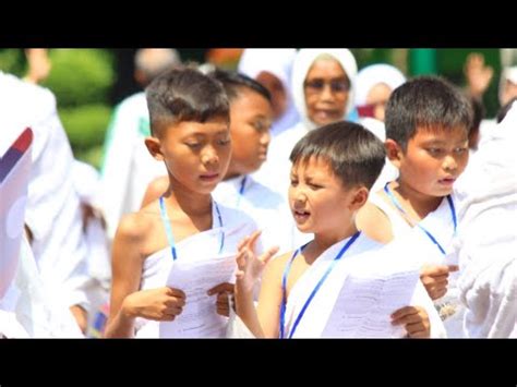 MANASIK HAJI BERSAMA SISWA KELAS 5 ANGKATAN 2022 23 ASRAMA HAJI