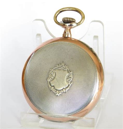 S Silver Galonne Pocket Watch