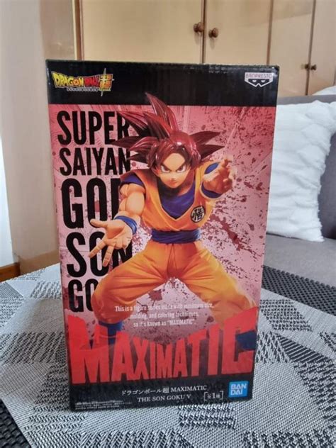 Dragon Ball Maximatic Super Saiyan God Son Goku Hobbies Toys