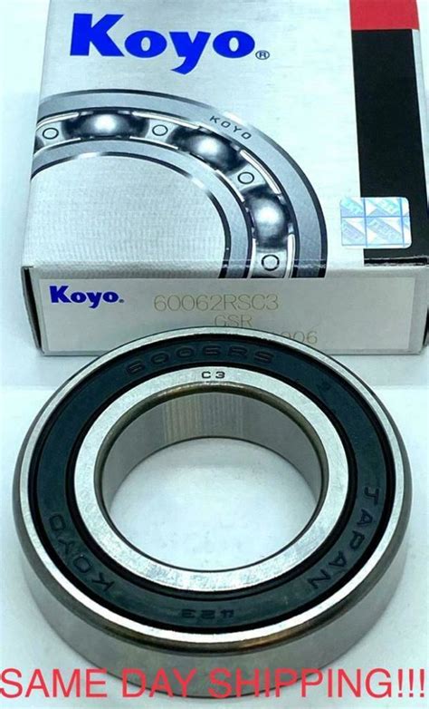 6006-2RS C3 KOYO Ball Bearing 6006-2RS 6006 RS 43D-F53N4-00-00 ...