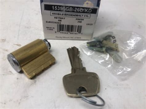 Kaba Ilco Gb D Kd Key In Knob Lever Deadbolt Cylinder D Ebay