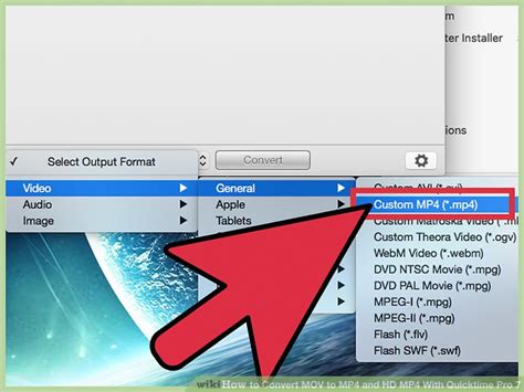 How To Convert Mov To Mp And Hd Mp With Quicktime Pro