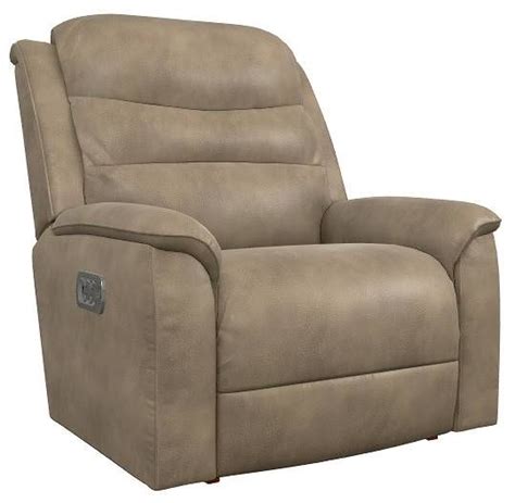 La Z Boy® Rosewood Mushroom Power Rocking Recliner With Headrest Landl Furniture Company