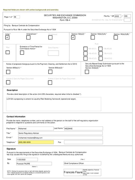 Fillable Online Required Fields Are Shown With Yellow Backgrounds And