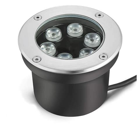 Ripley PACK 10 FOCO LED PISO 6W 220V RGB