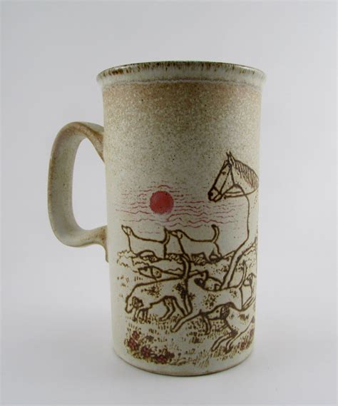 Vintage Dunoon Ceramics Stoneware Pottery Mug Made In Etsy