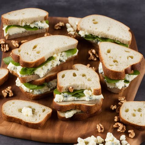 Pear Blue Cheese Walnut Sandwich Topper Recipe Recipes Net