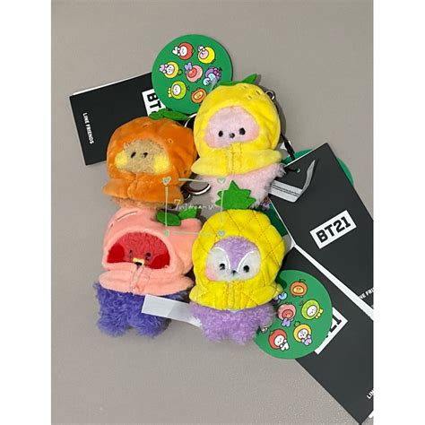 Jual Bt Mini Minini Fruit Theme Keyring Ready Stock Read Des