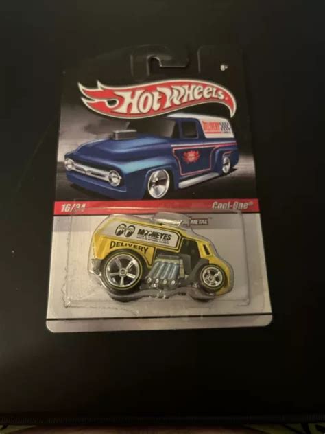 HOT WHEELS DELIVERY Slick Rides 2010 COOL ONE Mooneyes Jaune 16 34 V73 EUR 5 51 PicClick FR