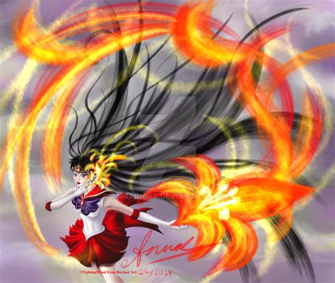 Sailor Mars fire flower by AnnaRIART on DeviantArt