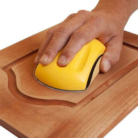 Tools Hand Sanding Block For Hook And Loop Sandpaper Hand Pad Polishing