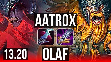 Aatrox Vs Olaf Top M Mastery Games Kr Diamond